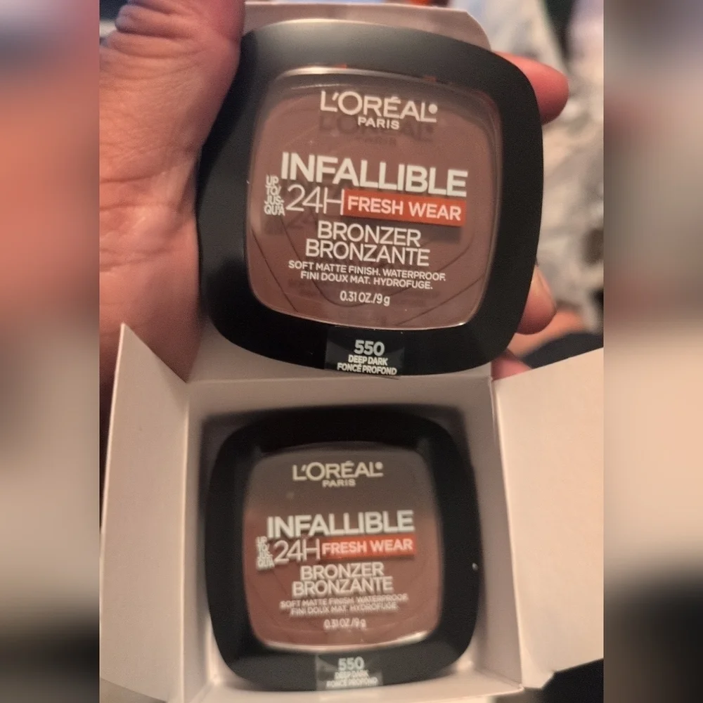 L'Oreal Infallible Fresh Wear Bronzer - Deep Bronzer